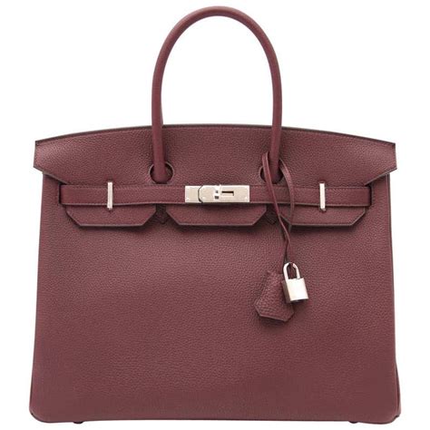 hermes birkin bordeaux|HERMES Togo Birkin 35 Bordeaux 749973 .